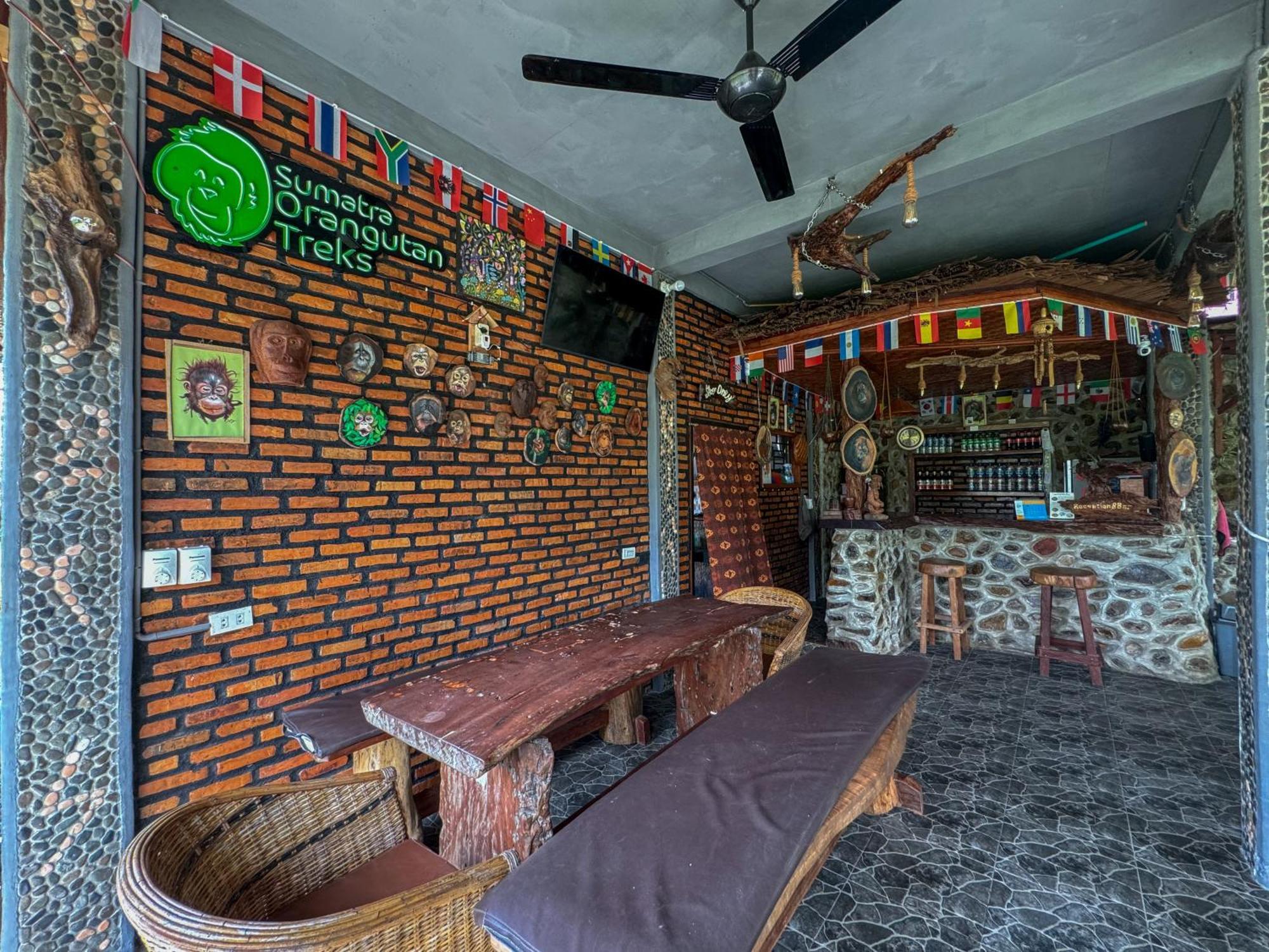 Sumatra Orangutan Treks Villa & Eco Jungle Trekking Activity Timbanglawang Zewnętrze zdjęcie